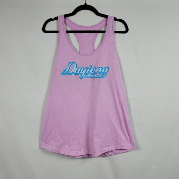 Fanatics plus size Daytona Beach Daytona 500 racer back graphic tank top - Picture 1 of 4